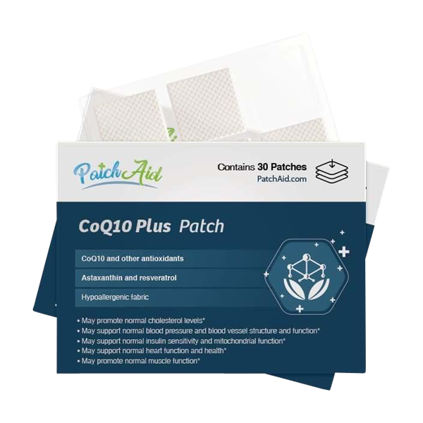 Buy CoQ10 Plus Patch | 30 Topical Patches | PatchAid UK