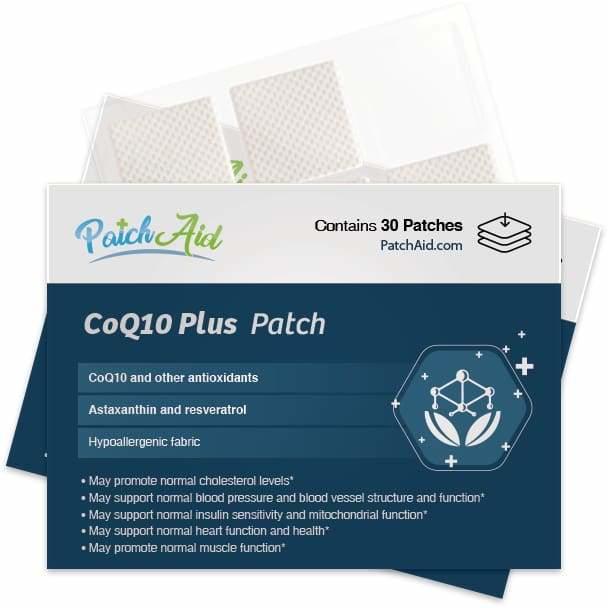 Buy CoQ10 Plus Patch | 30 Topical Patches | PatchAid UK