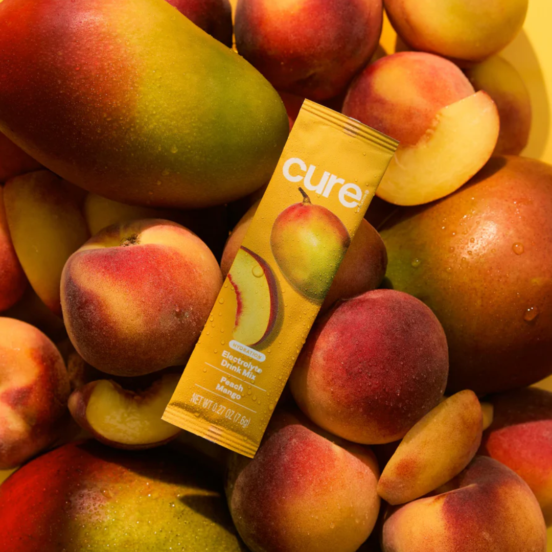 Cure Electrolytes - Peach Mango - 14 Sticks - Fast shipping