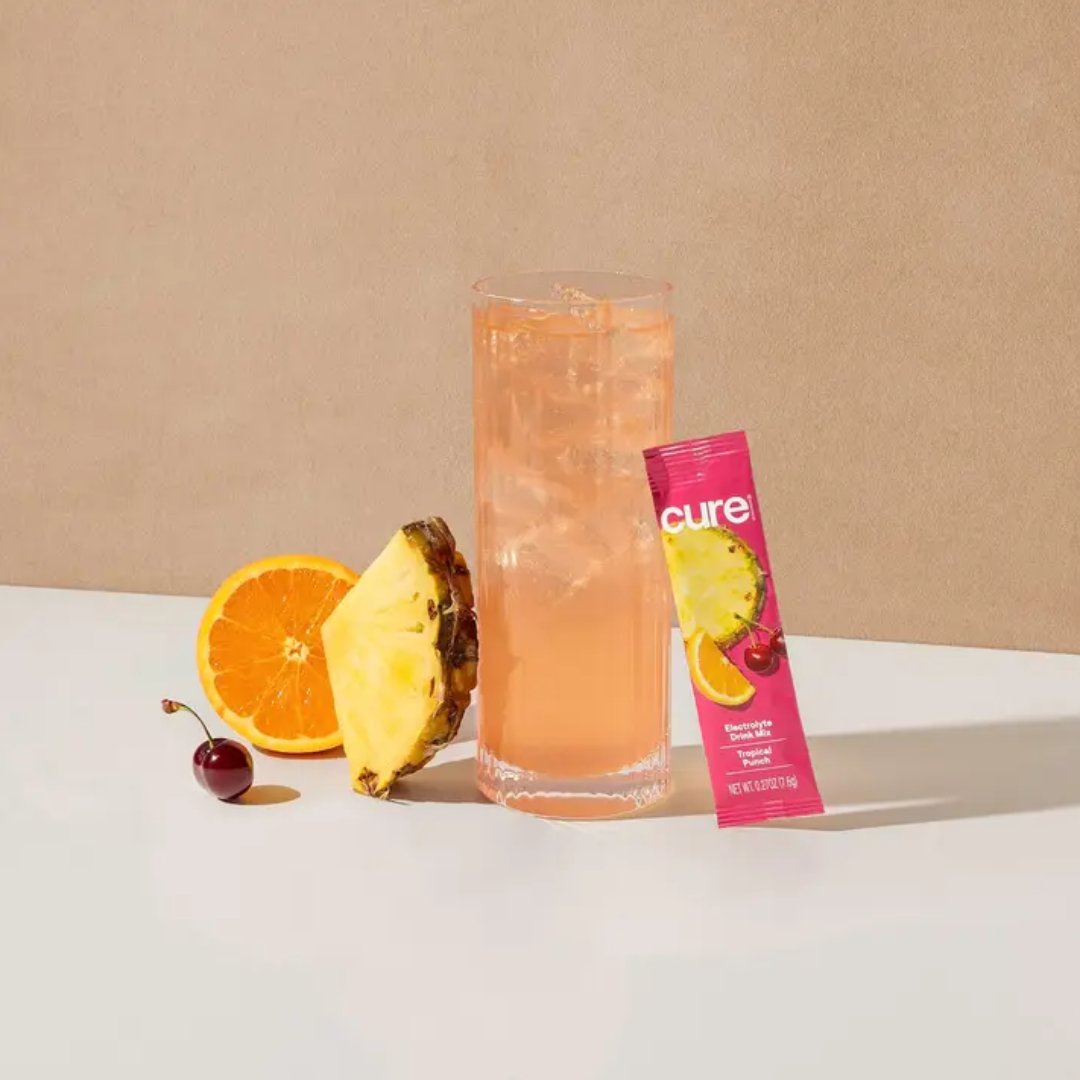Cure Electrolyte Drink Mix - Tropical Punch (14ct)