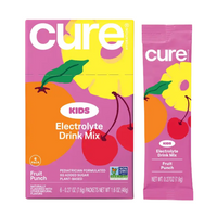 Cure Kids Electrolytes | Fruit Punch | 6 Sachet Pack | UK