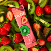 Cure Hydration Electrolytes | Strawberry Kiwi | 14 Sachets | UK