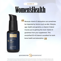 Quicksilver Scientific D3K2 - Nanoemulsified - 50ml UK online