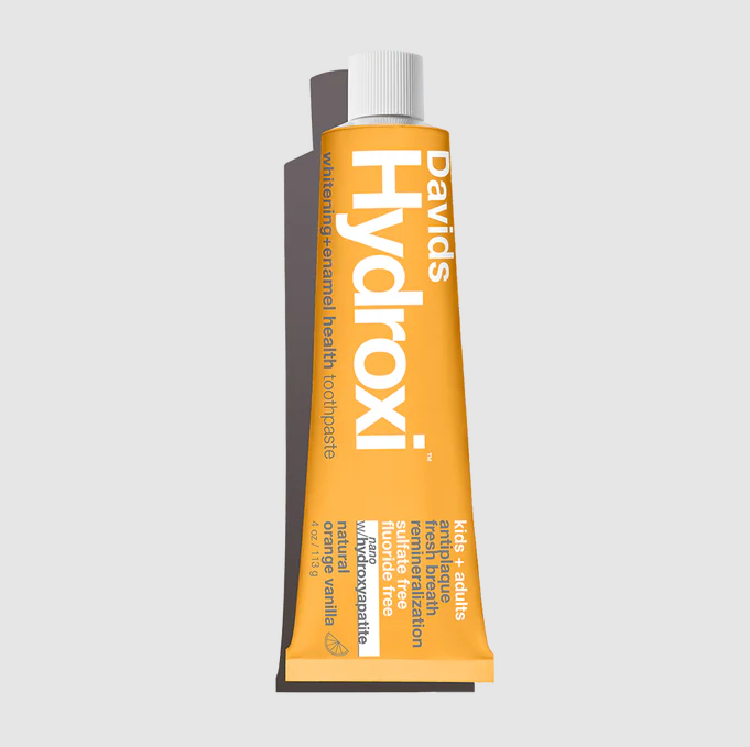 Davids Hydroxi kids & adults | nano-hydroxyapatite toothpaste | orange vanilla