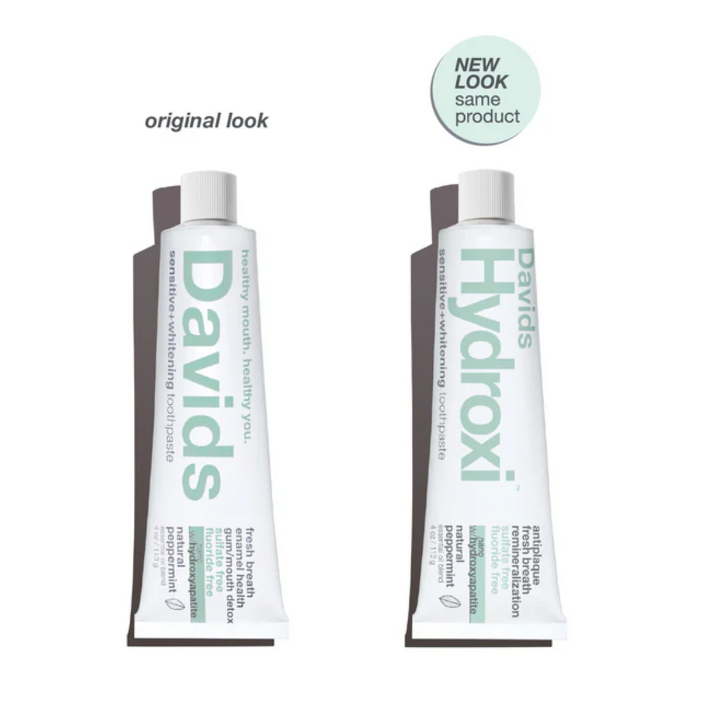 Buy Davids sensitive + whitening | nano hydroxyapatite premium toothpaste | Peppermint 113g UK