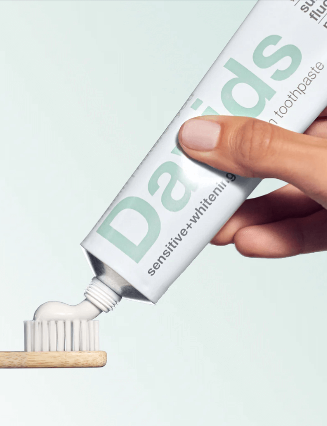 Buy Davids sensitive + whitening | nano hydroxyapatite premium toothpaste | Peppermint 113g UK