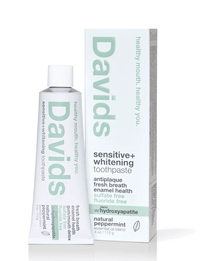 Buy Davids sensitive + whitening | nano hydroxyapatite premium toothpaste | Peppermint 113g UK