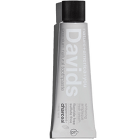 Buy Davids travel size premium toothpaste | charcoal + peppermint UK
