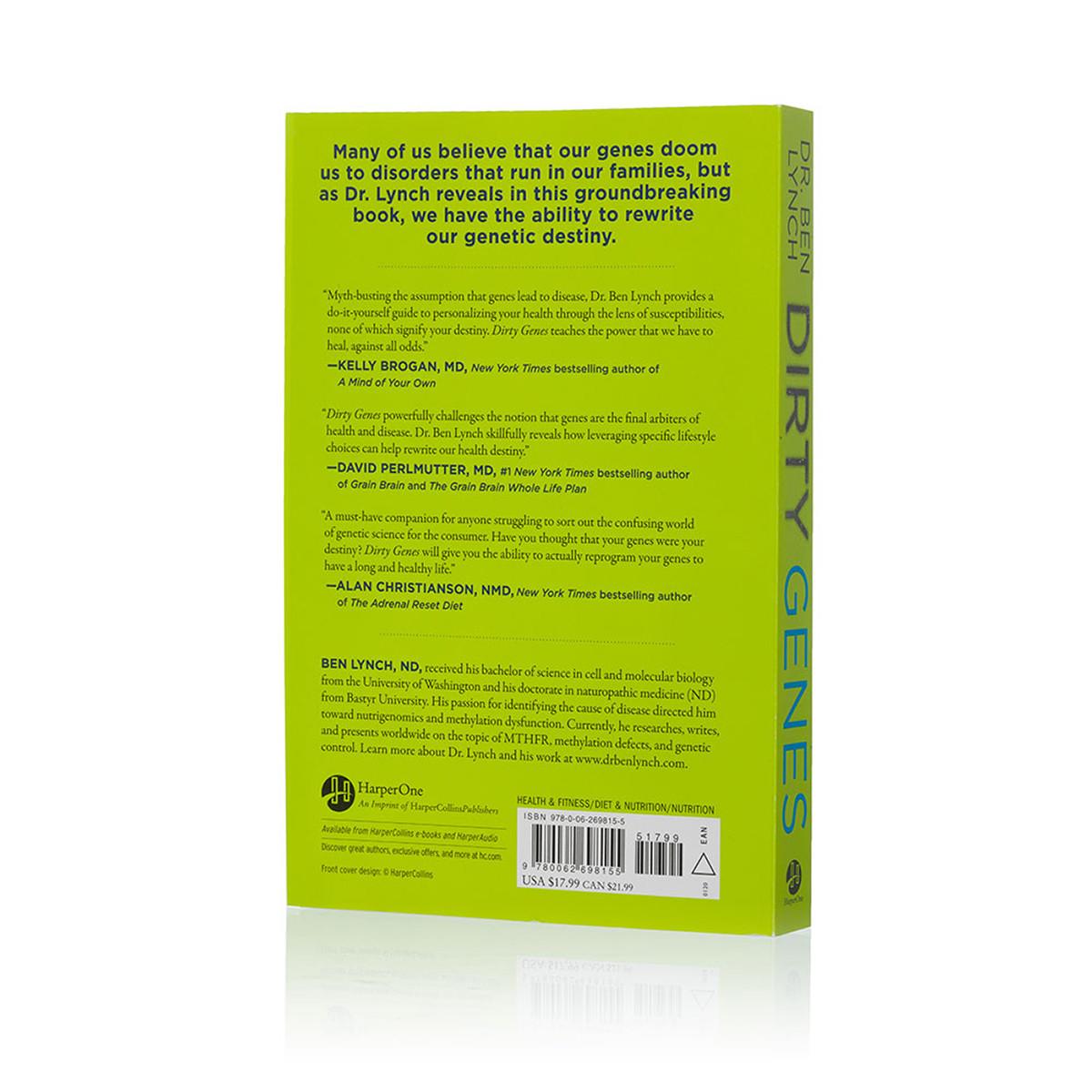 Buy Dirty Genes Book | By Dr Ben Lynch | Seeking Health UK