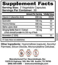 Buy GI Hist Support | 60 Capsules | Neurobiologix UK