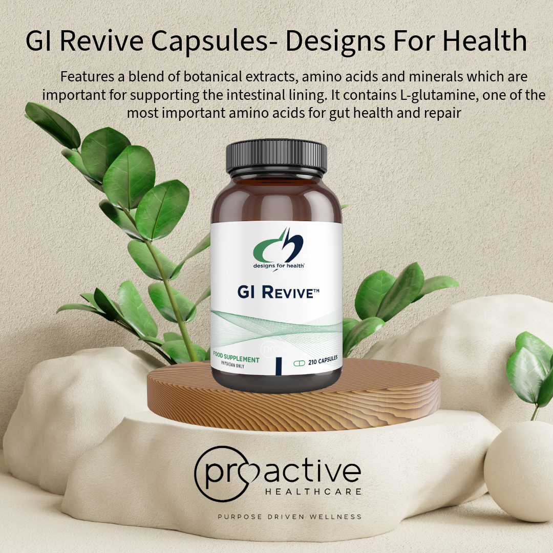 Buy GI Revive 210 Capsules | Designs for Health UK online