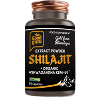 Buy Gold Shilajit + Ashwagandha KSM66 | 1200mg | 90 Capsules UK