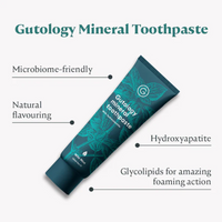 Gutology Mineral Toothpaste 120ml - with Hydroxyapatite