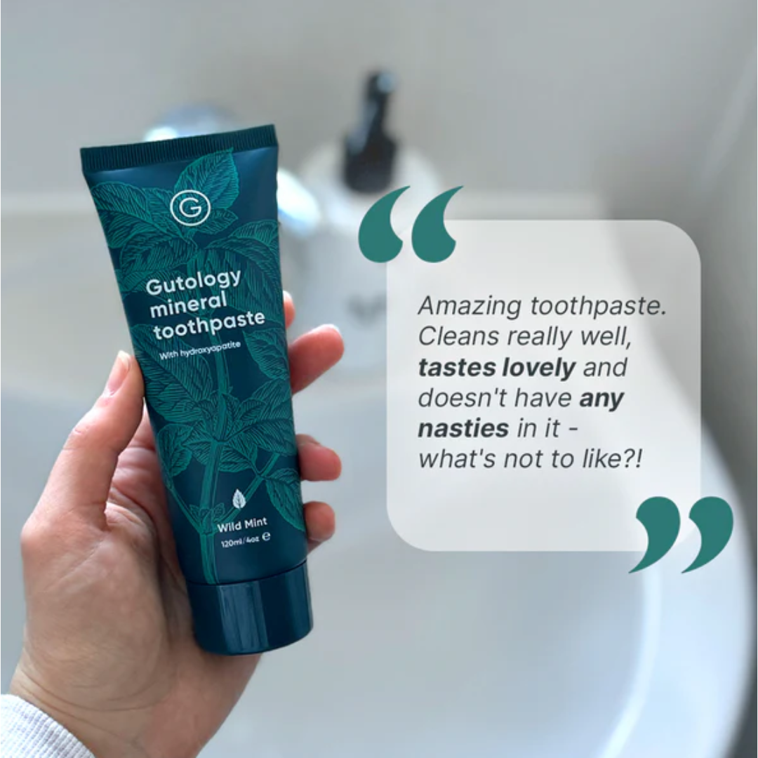 Gutology Mineral Toothpaste with Hydroxyapatite | 120ml