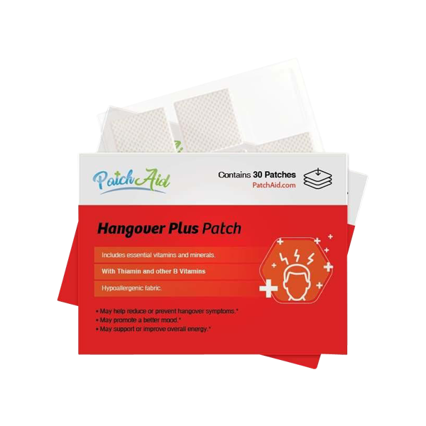 Buy Hangover Plus 30 Topical Patches | PatchAid UK