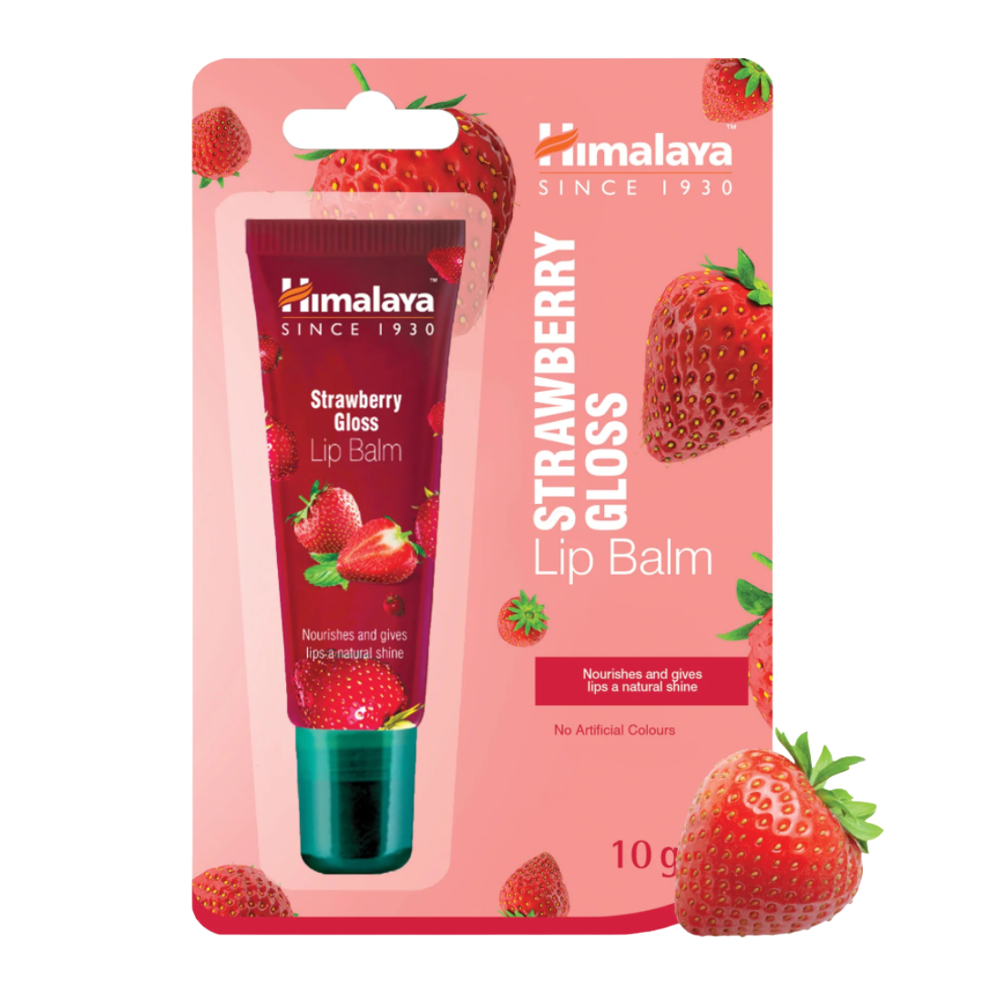 Himalaya Strawberry Gloss Lip Balm - 10g UK