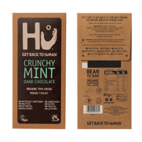 Hu Crunchy Mint Dark Chocolate – Organic, Vegan & Refreshingly Delicious