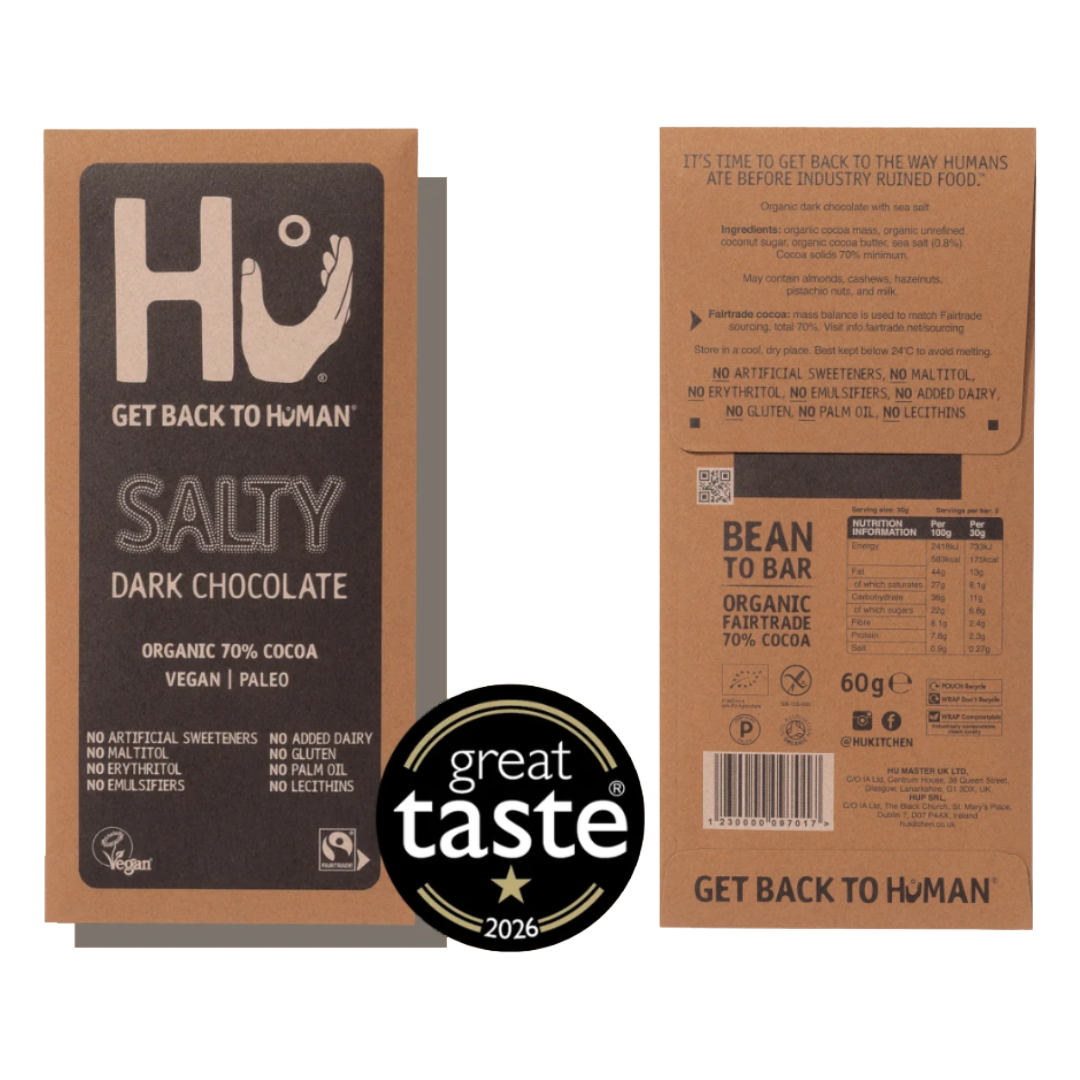 Hu Salty Dark Chocolate – Organic, Vegan & Deliciously Rich