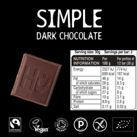 Hu Simple Dark Chocolate – Organic 70% Dark Chocolate UK
