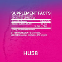Buy HU58 - High Potency Bacillus Subtilis - 60 caps UK