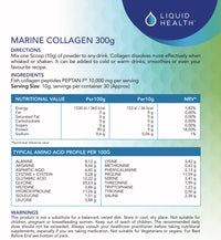 Buy Pure Hydrolysed Marine Collagen | 300g | Liquid Health UK