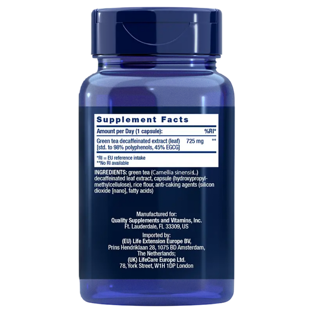 Buy Mega Green Tea Extract | 100 Veg Capsules | Decaffinated UK