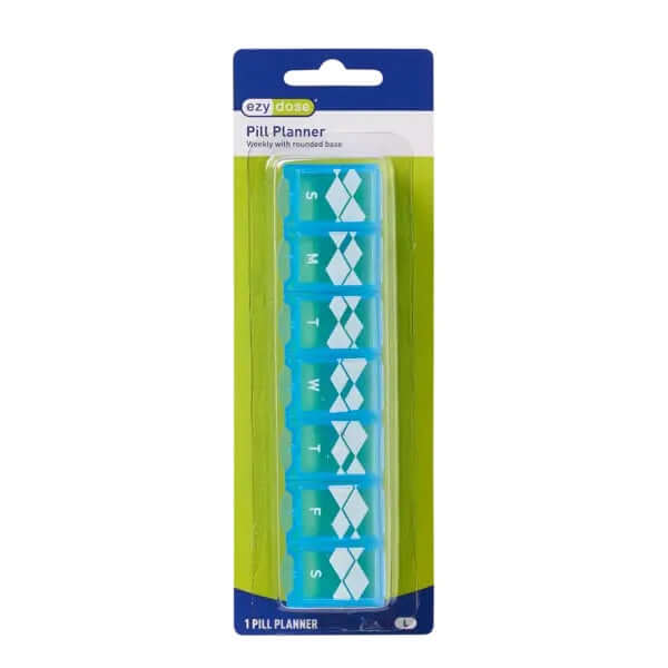 Buy Ezy Dose Weekly Contoured Patterned Pill Planner UK