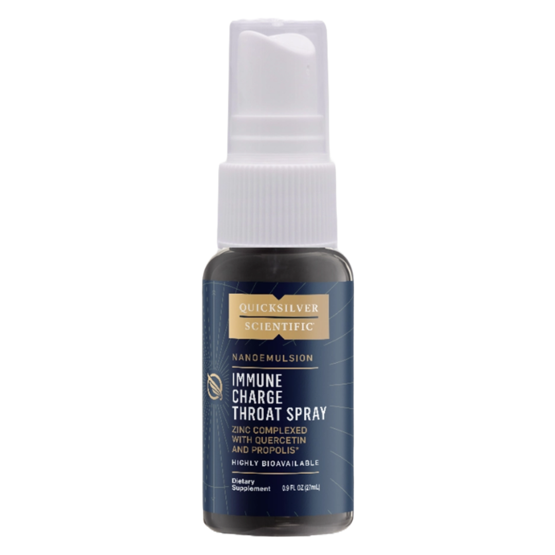 Buy Immune Charge+ Throat Spray 27ml | Quicksilver Scientific UK