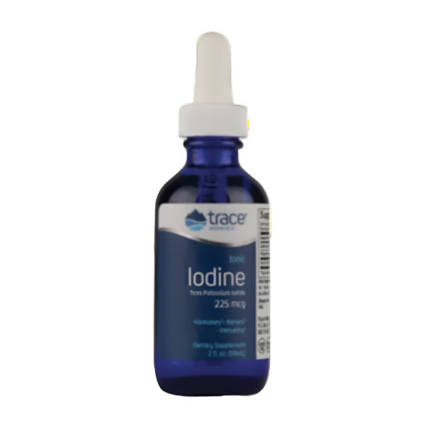 Buy Liquid Ionic Iodine from Potassium Iodide | 225mcg | 2oz | Trace Minerals UK