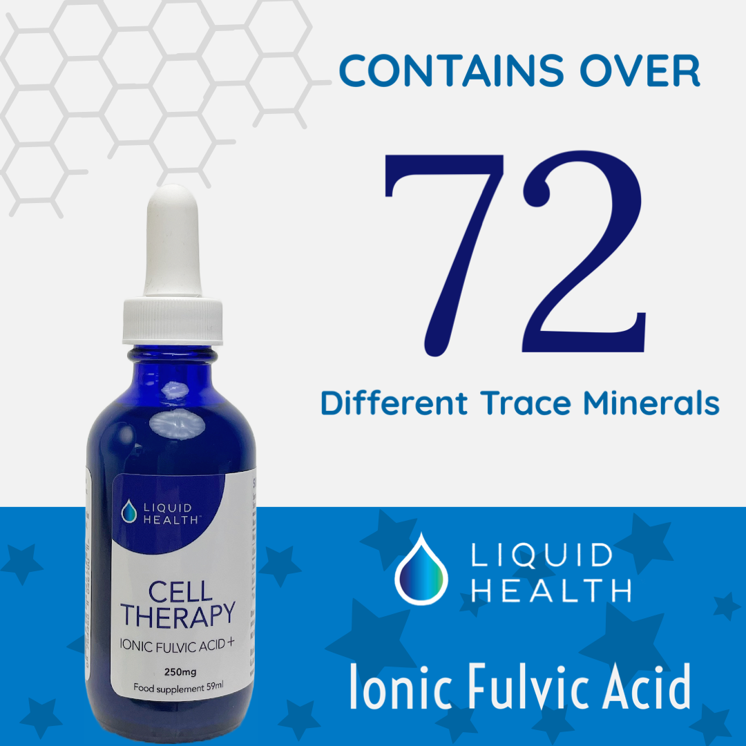 Buy Cell Therapy Ionic Fulvic Acid + | 59ml | Liquid Health UK