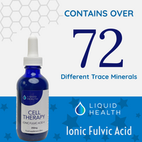 Buy Cell Therapy Ionic Fulvic Acid + | 59ml | Liquid Health UK