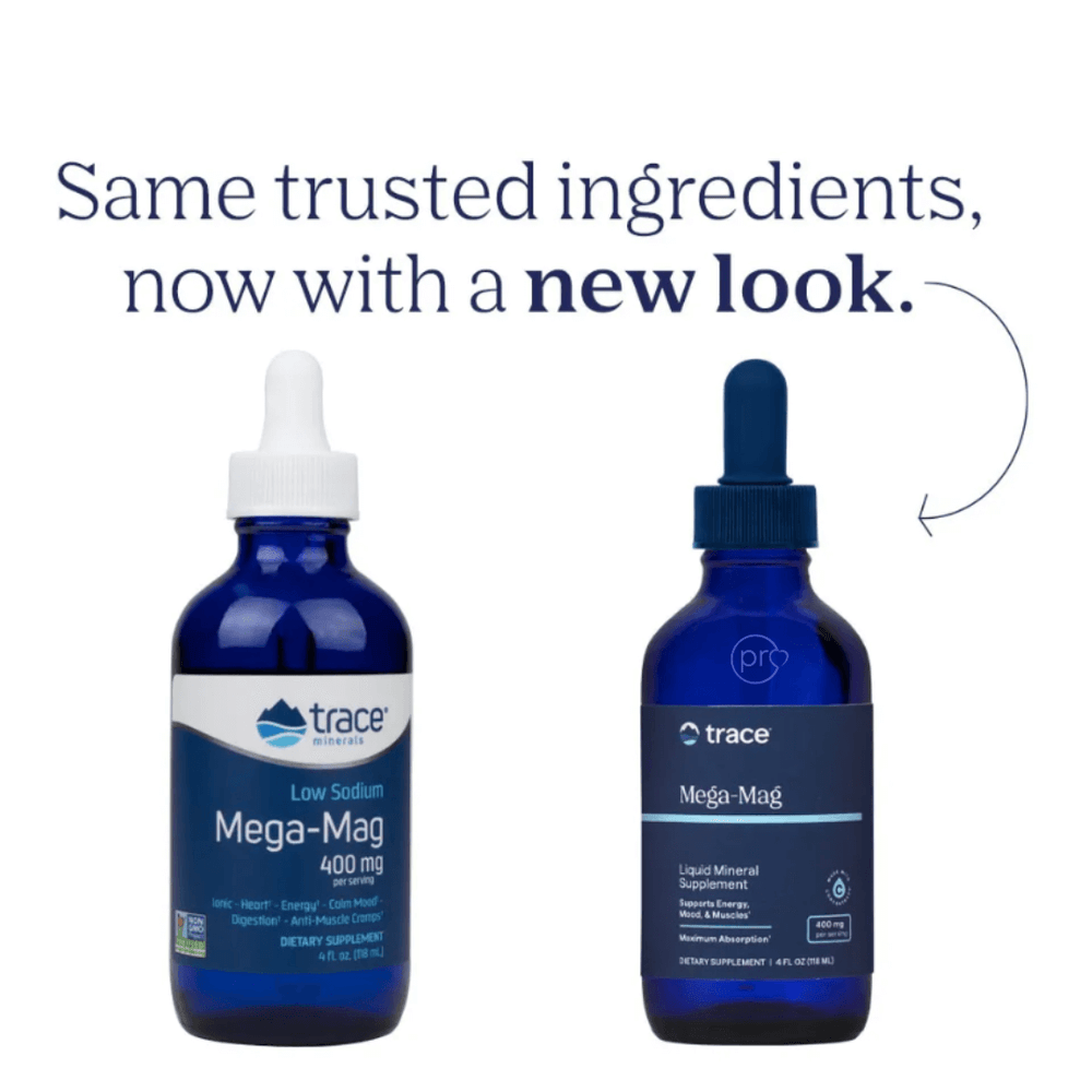 Buy Liquid mega Mag | 400mg | 4oz | Trace Minerals UK online