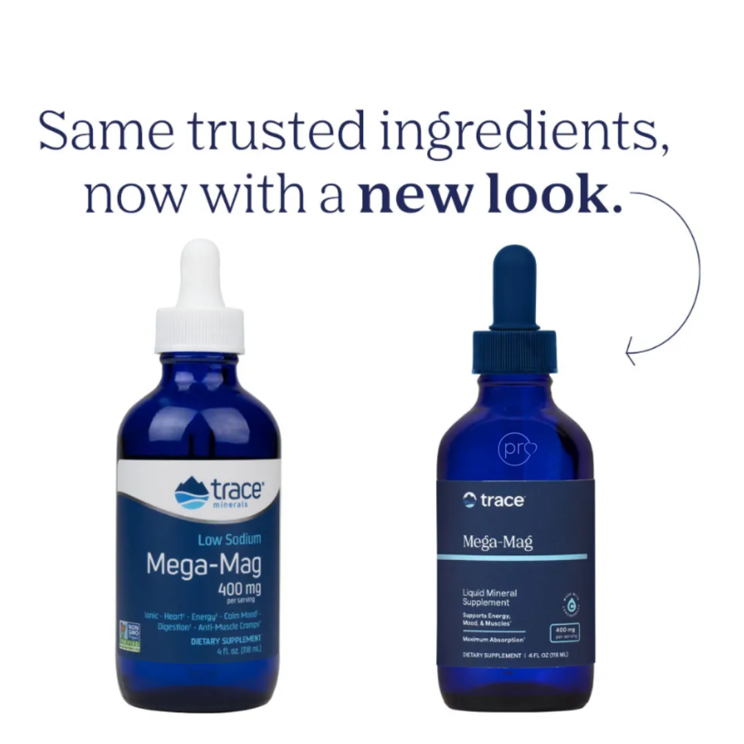 Buy Liquid mega Mag | 400mg | 4oz | Trace Minerals UK