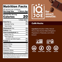 Buy IQJOE Caffè Mocha | 40 Coffee sachets UK