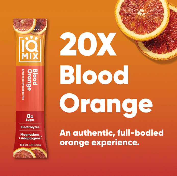 Buy IQMIX Blood Orange | 20 Electrolyte Hydration Sachets UK