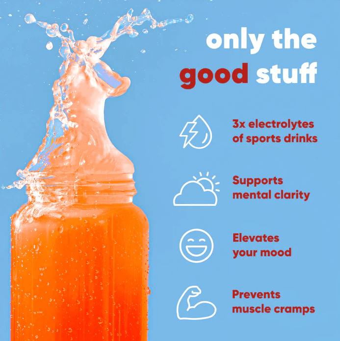 Buy IQMIX Blood Orange | 20 Electrolyte Hydration Sachets UK