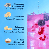 Buy IQMIX Blueberry Pomegranate | 20 Electrolyte Hydration Sachets UK