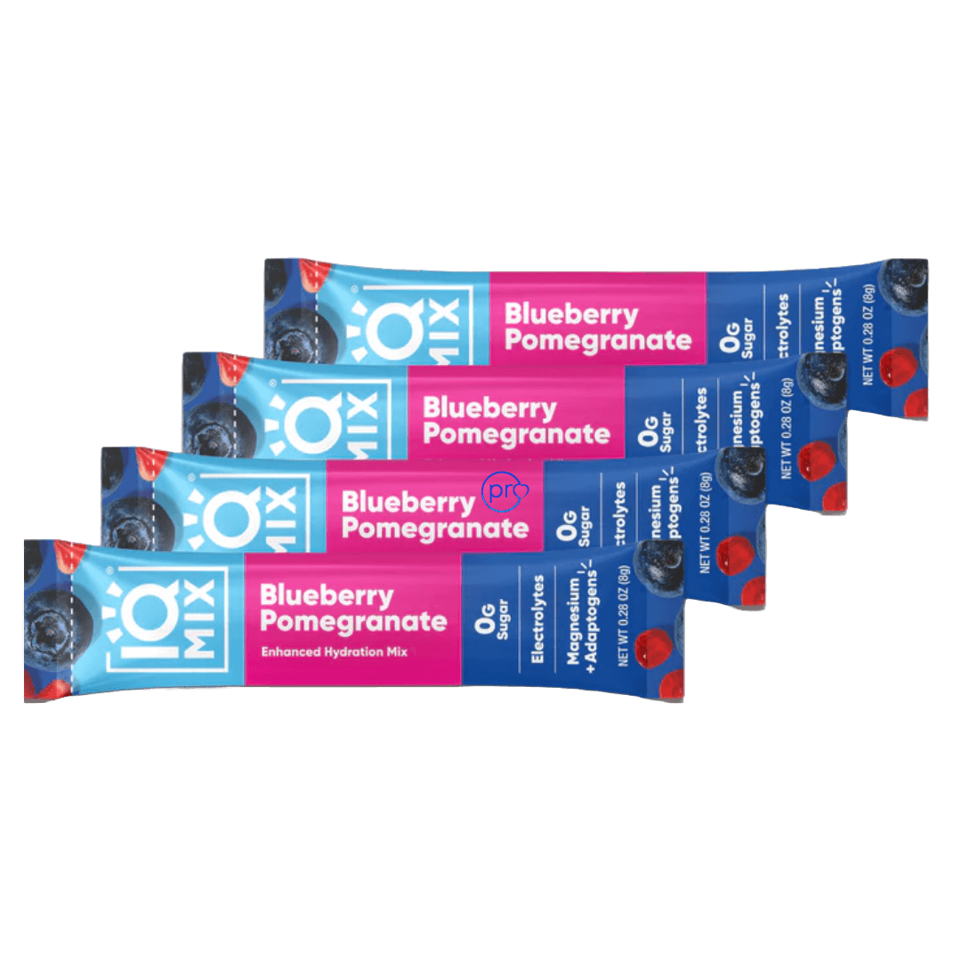 Buy IQMIX Blueberry Pomegranate | 20 Electrolyte Hydration Sachets UK