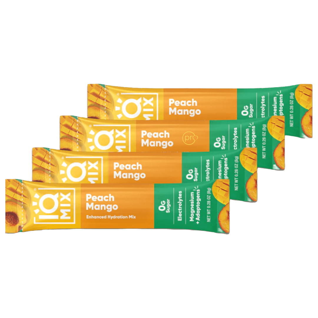 Buy IQMIX Peach Mango | 20 x Electrolyte Hydration Sachets UK