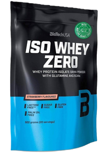 Buy Iso Whey Zero Protein 500g | Strawberry + FREE GIFT UK