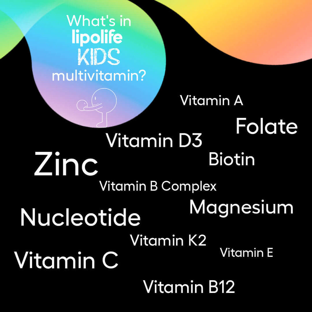 Buy Kid's Liposomal Multivitamin 150ml | Strawberry Bubblegum Flavour UK