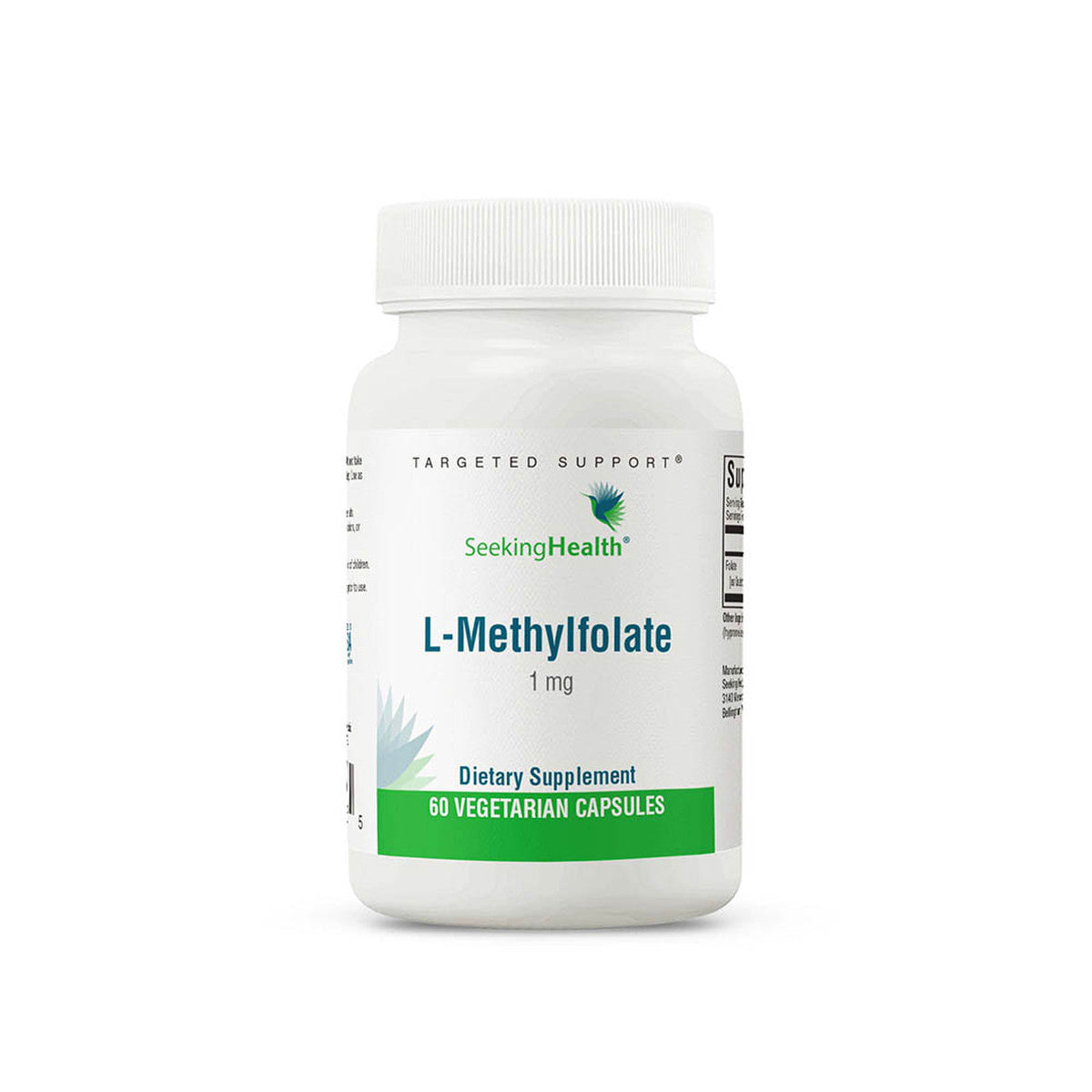 Buy L-Methylfolate 1mg | 60 Capsules | Seeking Health UK