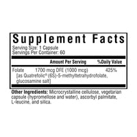 Buy L-Methylfolate 1mg | 60 Capsules | Seeking Health UK