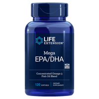 Buy Life Extension - Mega EPA/DHA Foundational Omega-3 120 soft gels UK