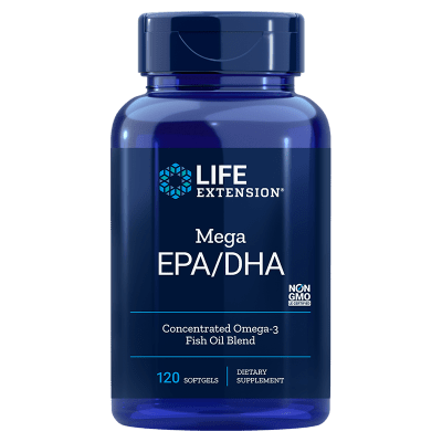 Buy Life Extension - Mega EPA/DHA Foundational Omega-3 120 soft gels UK
