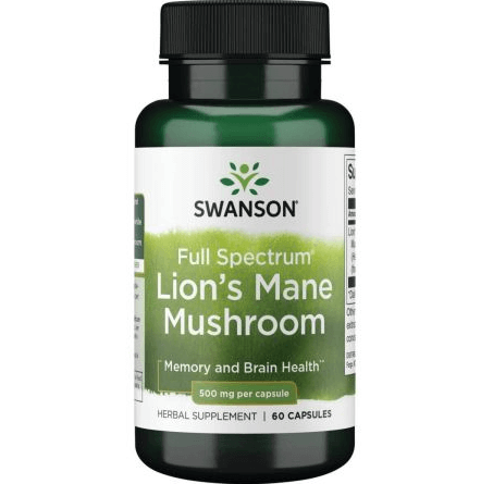 Buy Full Spectrum Lion's Mane Extract | 500mg | 60 Capsules UK