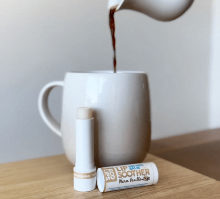 Lip Soother Conditioning Lip Balm | Warm Vanilla | Eco Lips UK 