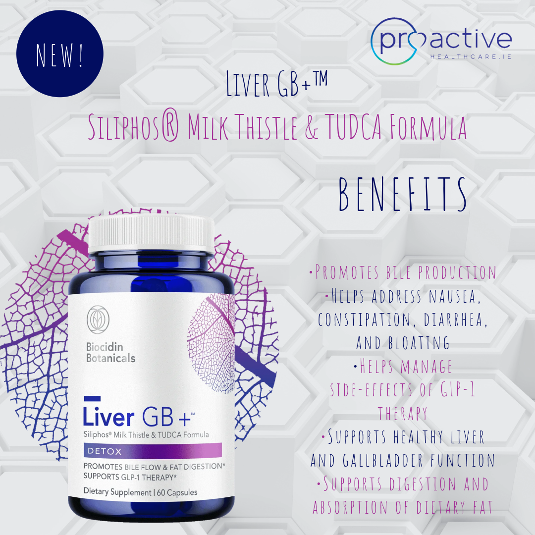 Liver GB+ | 60 Capsules | Biocidin Botanicals – Proactive Healthcare