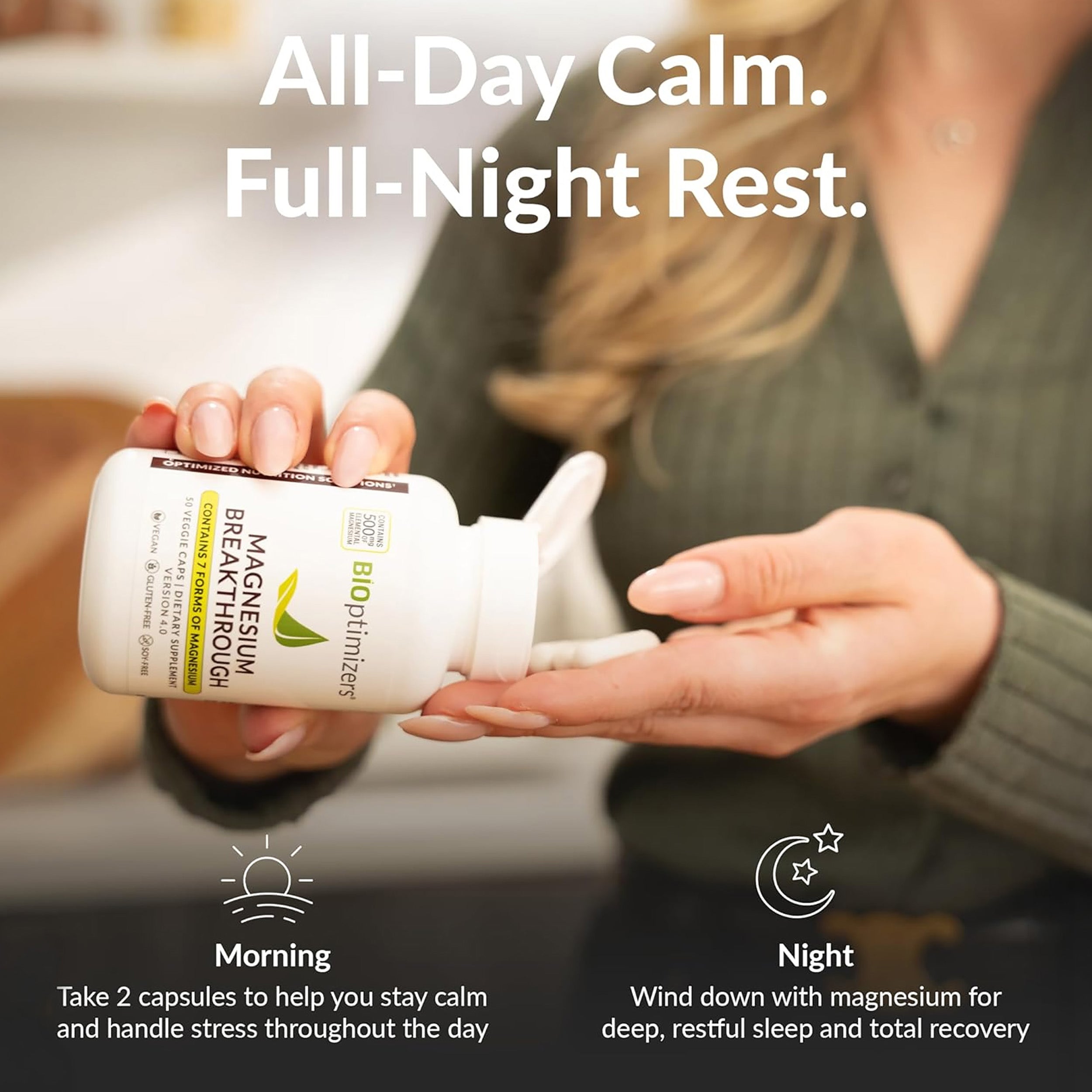 Magnesium Breakthrough 60 Capsules | BiOptimizers UK 