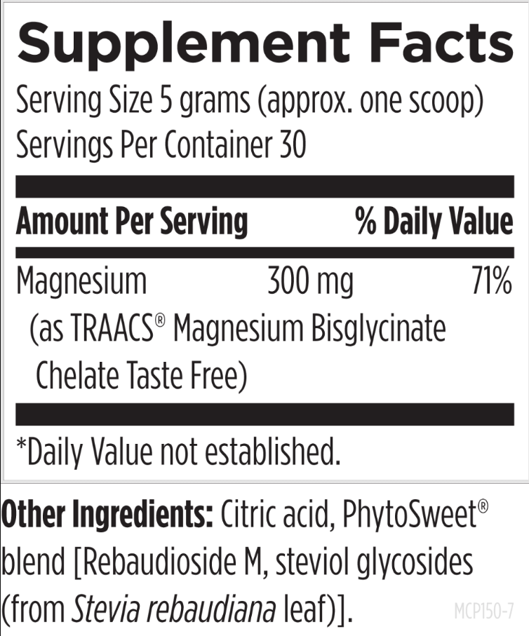 Buy Magnesium Glycinate Powder - 150g UK
